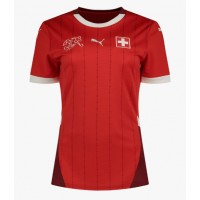 Maglie da calcio Svizzera Prima Maglia Femminile Europei 2024 Manica Corta